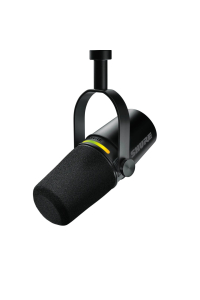 Shure MV7+-K-BNDL - řečnický pultík/hlasový mikrofon s konektorem XLR/USB-C, černý + stolní stojan GATOR Obrázok pre Shure MV7+-K-BNDL - řečnický pultík/hlasový mikrofon s konektorem XLR/USB-C, černý + stolní stojan GATOR