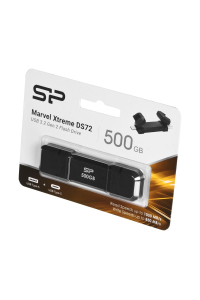 Silicon Power DS72 USB paměť 500 GB USB Type-A / USB Type-C 3.2 Gen 2 (3.1 Gen 2) Černá Obrázok pre Silicon Power DS72 USB paměť 500 GB USB Type-A / USB Type-C 3.2 Gen 2 (3.1 Gen 2) Černá