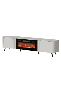 Obrázok pre Cama Volare RTV skříňka 200 x 39 x 49 cm kašmír + krb