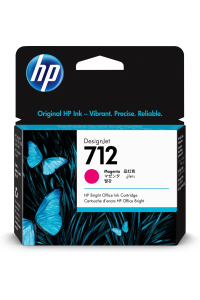 HP Purpurová inkoustová kazeta 712 DesignJet, 29 ml Obrázok pre HP Purpurová inkoustová kazeta 712 DesignJet, 29 ml