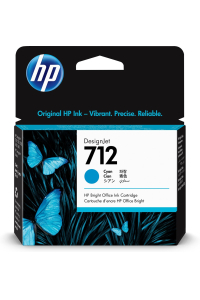 HP Azurová inkoustová kazeta 712 DesignJet, 29 ml Obrázok pre HP Azurová inkoustová kazeta 712 DesignJet, 29 ml