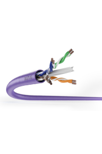 Obrázok pre Digitus DK-1616-VH-1 síťový kabel Fialová 100 m Cat6 U/UTP (UTP)
