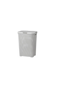 Koš na prádlo Curver NATURAL STYLE 60L světle šedý Obrázok pre Koš na prádlo Curver NATURAL STYLE 60L světle šedý