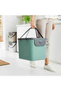 ROTHO Albula Green - kontejner na třídění odpadu - 40l Obrázok pre ROTHO Albula Green - kontejner na třídění odpadu - 40l