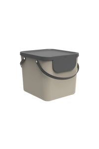 ROTHO Albula Cappuccino - kontejner na třídění odpadu - 40l Obrázok pre ROTHO Albula Cappuccino - kontejner na třídění odpadu - 40l