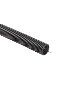 Flexible corrugated installation pipe, PVC conduit, UV, 320N with remote control 32/26 50m Obrázok pre Flexible corrugated installation pipe, PVC conduit, UV, 320N with remote control 32/26 50m
