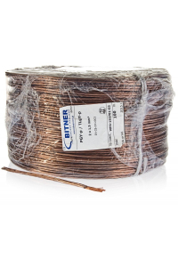 Obrázok pre PRZEWÓD GŁOŚNIKOWY BITNER BiTsound PGY-p (TLgY) 2x1mm2 ROLKA 100m.