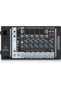 Behringer PMP500MP3 audio mixér 8 kanály/kanálů Černá Obrázok pre Behringer PMP500MP3 audio mixér 8 kanály/kanálů Černá