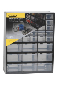 Stanley 1-93-981 Malý díl a krabice na nářadí Krabice na malé díly Plast Černá, Průhledná Obrázok pre Stanley 1-93-981 Malý díl a krabice na nářadí Krabice na malé díly Plast Černá, Průhledná