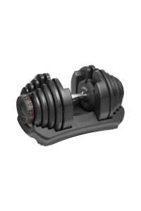 Cast iron dumbbell adjustable automatic 40 kg REBEL ACTIVE Obrázok pre Cast iron dumbbell adjustable automatic 40 kg REBEL ACTIVE