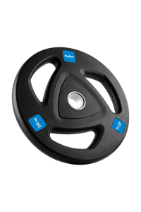 Rubberized cast iron weight 20kg, Olympic bore 51mm, REBEL ACTIVE Obrázok pre Rubberized cast iron weight 20kg, Olympic bore 51mm, REBEL ACTIVE