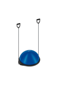 Półpiłka do balansowania, trener równowagi 46cm + pompka, REBEL ACTIVE Obrázok pre Półpiłka do balansowania, trener równowagi 46cm + pompka, REBEL ACTIVE
