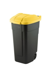 Obrázok pre CURVER KOSZ NA ODPADY CZARNY 110L... /POKRYWA ŻÓŁTA