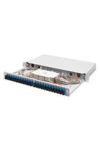 Digitus DN-96322/9 adaptér pro optický kabel SC 1 kusů Šedá Obrázok pre Digitus DN-96322/9 adaptér pro optický kabel SC 1 kusů Šedá