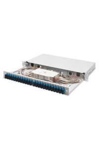 Digitus DN-96322/9 adaptér pro optický kabel SC 1 kusů Šedá Obrázok pre Digitus DN-96322/9 adaptér pro optický kabel SC 1 kusů Šedá