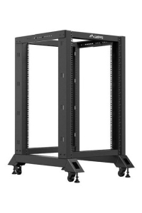 Obrázok pre Lanberg OR01-6818-B rack 18U Volně stojící rack Černá