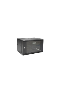 Digitus DN-W19 06U/450/B rack 6U Nástěnný regál Černá Obrázok pre Digitus DN-W19 06U/450/B rack 6U Nástěnný regál Černá