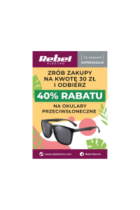 Rebel Electro poster - Promotion on glasses Obrázok pre Rebel Electro poster - Promotion on glasses