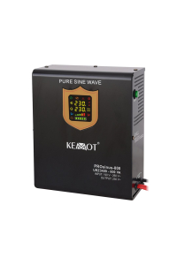 Wall-mounted emergency power supply KEMOT PROsinus-800 converter with pure sine wave and charging function 12V 230V 800VA/500W Obrázok pre Wall-mounted emergency power supply KEMOT PROsinus-800 converter with pure sine wave and charging function 12V 230V 800VA/500W