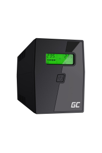 UPS UNINTERRUPTIBLE POWER SUPPLY Green Cell POWER PROOF 600VA 360W WITH LCD DISPLAY UPS01LCD Obrázok pre UPS UNINTERRUPTIBLE POWER SUPPLY Green Cell POWER PROOF 600VA 360W WITH LCD DISPLAY UPS01LCD