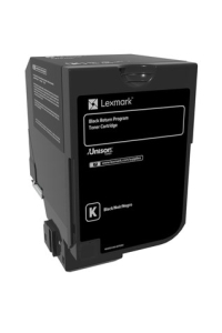 Lexmark 74C20K0 tonerová náplň 1 kusů Originální Černá Obrázok pre Lexmark 74C20K0 tonerová náplň 1 kusů Originální Černá