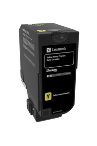 Lexmark 74C20Y0 tonerová náplň 1 kusů Originální Žlutá Obrázok pre Lexmark 74C20Y0 tonerová náplň 1 kusů Originální Žlutá