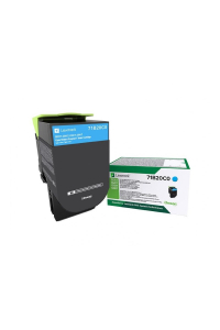 Lexmark 71B20C0 tonerová náplň 1 kusů Originální Azurová Obrázok pre Lexmark 71B20C0 tonerová náplň 1 kusů Originální Azurová