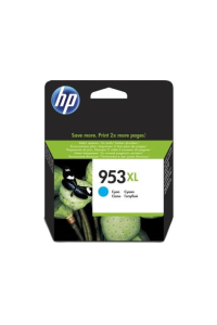 HP 953XL Azurová originální inkoustová kazeta s vysokou výtěžností Obrázok pre HP 953XL Azurová originální inkoustová kazeta s vysokou výtěžností