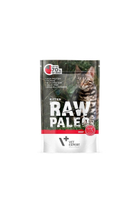 Obrázok pre VETEXPERT Raw Paleo Kitten Cat Beef - mokré krmivo pro koťata - 100 g