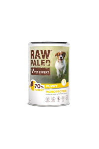 Obrázok pre VETEXPERT Raw Paleo Puppy Monoprotein Turkey - mokré krmivo pro štěňata - 400 g