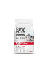 Obrázok pre VETEXPERT Raw Paleo Ultra Mini Puppy Beef - suché krmivo pro štěňata malých plemen - 8 kg
