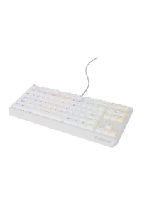GENESIS Thor 230 TKL klávesnice Hraní USB + RF Wireless + Bluetooth QWERTY Bílá Obrázok pre GENESIS Thor 230 TKL klávesnice Hraní USB + RF Wireless + Bluetooth QWERTY Bílá