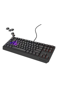 GENESIS Thor 230 TKL klávesnice Hraní USB QWERTY Americká angličtina Černá Obrázok pre GENESIS Thor 230 TKL klávesnice Hraní USB QWERTY Americká angličtina Černá