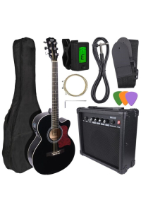 V-TONE EAG SET BK - sada (elektroakustická kytara 4/4 + zesilovač) Obrázok pre V-TONE EAG SET BK - sada (elektroakustická kytara 4/4 + zesilovač)