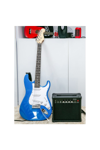 NN EG SET BLU guitar set electric guitar s Obrázok pre NN EG SET BLU guitar set electric guitar s