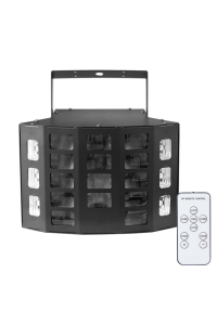 Obrázok pre LIGHT4ME TURBO DERBY 3IN1 LED multi-effect light