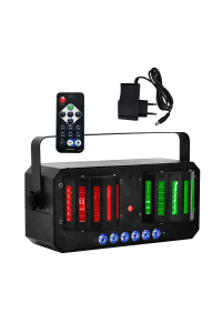 Obrázok pre LIGHT4ME DERBY MIX STROBO LASER disco multi-effect L