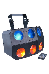 Obrázok pre LIGHT4ME SIX EYE BEAM strong LED beam effect + REMOTE CONTROL