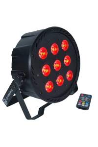 Obrázok pre LIGHT4ME LED PAR 9X10W MKII RGBW IR Remote Control