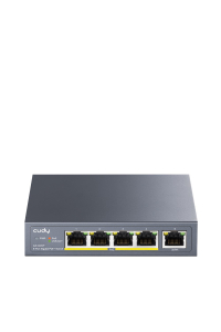 Obrázok pre Cudy GS1005P síťový přepínač Gigabit Ethernet (10/100/1000) Podpora napájení po Ethernetu (PoE) Šedá
