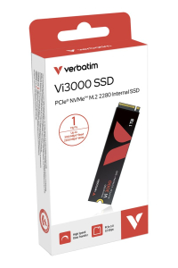 Verbatim Vi3000 1 TB M.2 PCI Express 3.0 NVMe Obrázok pre Verbatim Vi3000 1 TB M.2 PCI Express 3.0 NVMe