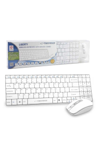 Obrázok pre Esperanza EK122W klávesnice RF bezdrátový QWERTY Bílá