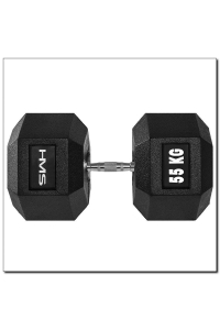 Obrázok pre HMS Fitness HEX PRO 55 Činka s neměnnou hmotností 55 kg 1 kusů
