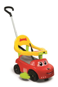 Obrázok pre Ride-on for toddler car blue lights + game at the steering wheel 613W