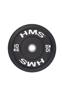 Obrázok pre HMS Fitness BBR10 1 kusů Olympic Pogumované závaží