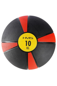 HMS Fitness NK10 medicinbal 10 kg Černá, Červená Obrázok pre HMS Fitness NK10 medicinbal 10 kg Černá, Červená