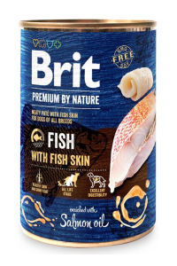 Obrázok pre BRIT Premium by nature Fish with fish skin - vlhké krmivo pro psy - 400g