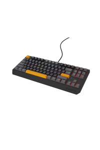 GENESIS Thor 230 TKL klávesnice Hraní USB QWERTY Černá, Šedá, Oranžová Obrázok pre GENESIS Thor 230 TKL klávesnice Hraní USB QWERTY Černá, Šedá, Oranžová