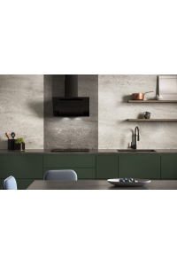 Vertikální nástěnný komínový odsavač par Eco Duo Glass Black Obrázok pre Vertikální nástěnný komínový odsavač par Eco Duo Glass Black