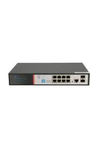 Extralink Switch PoE VICTOR 8x Gigabit PoE/PoE+, 2x SFP, 1x Port konzolový, 150W, Řízený Obrázok pre Extralink Switch PoE VICTOR 8x Gigabit PoE/PoE+, 2x SFP, 1x Port konzolový, 150W, Řízený